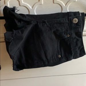 American eagle black shorts (worn once)
